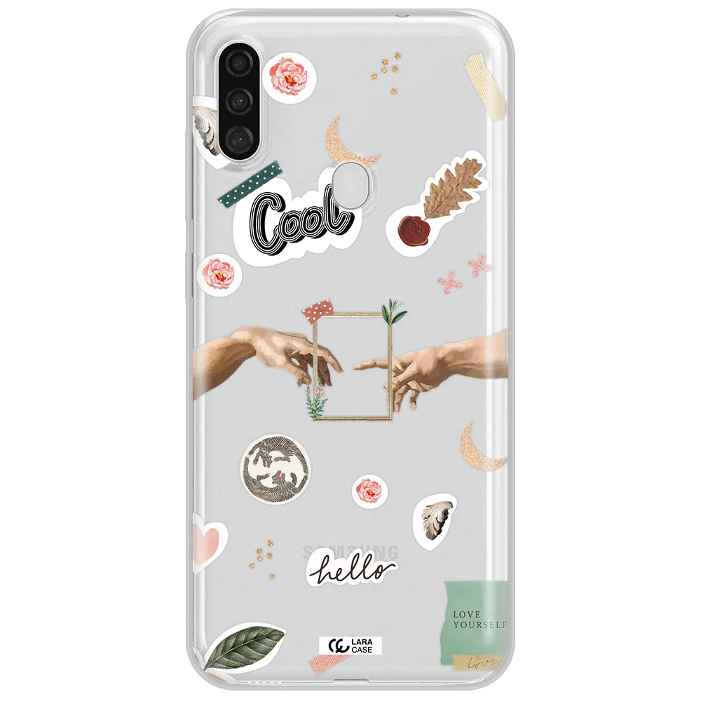 Creation Of Adam Samsung A11 Clear TPU Case