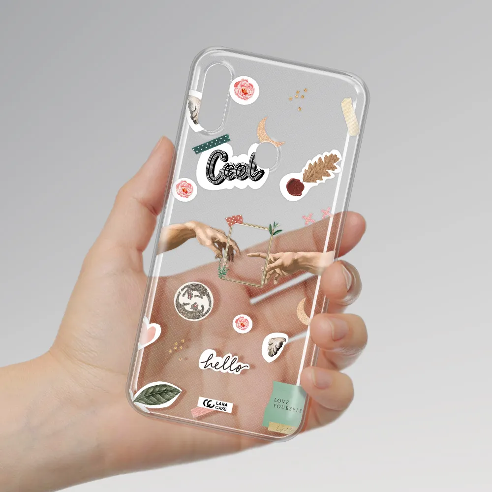 Creation Of Adam Samsung A11 Clear TPU Case