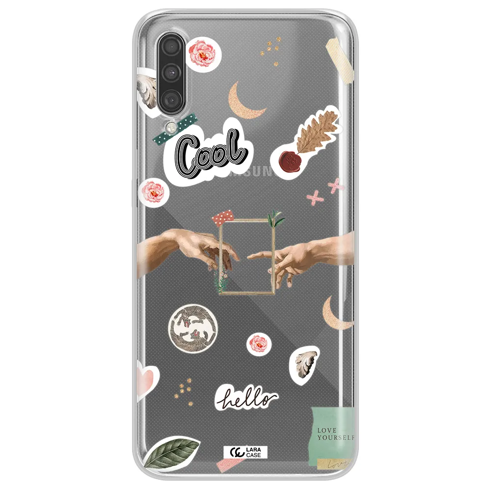 Creation Of Adam Samsung A30S Clear TPU Case