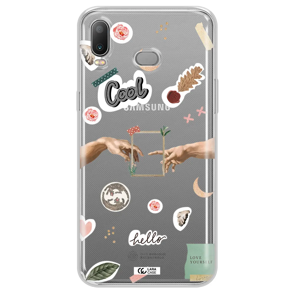 Creation Of Adam Samsung A6S Clear TPU Case