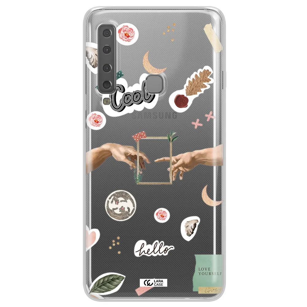 Creation Of Adam Samsung A9 2018 Clear TPU Case