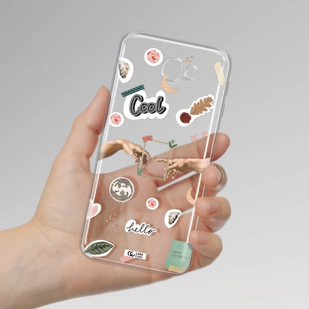 Creation Of Adam Samsung J5 Prime Clear TPU Case