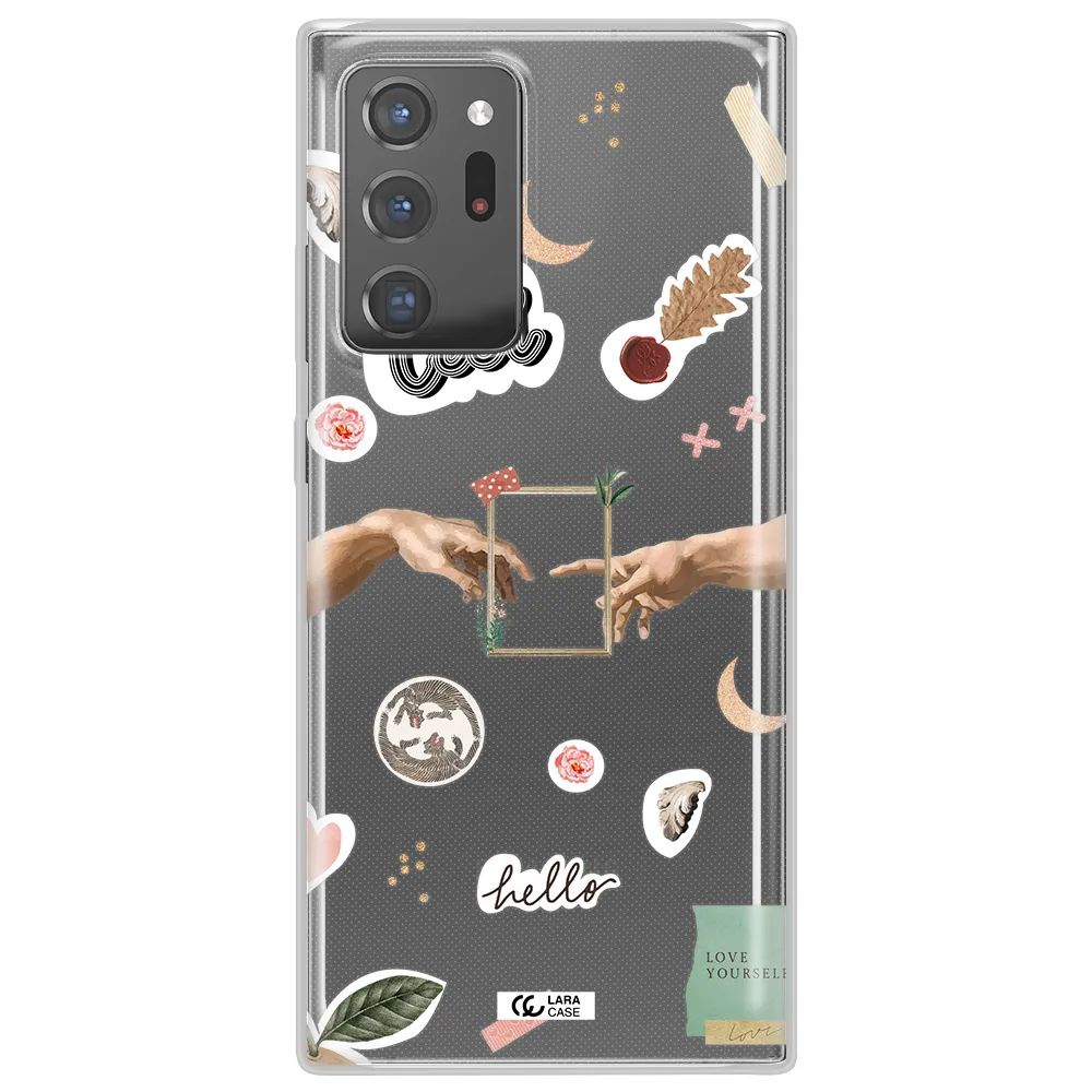 Creation Of Adam Samsung Note 20 Ultra Clear TPU Case