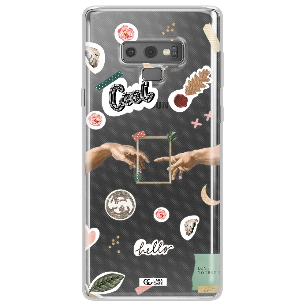 Creation Of Adam Samsung Note 9 Clear TPU Case