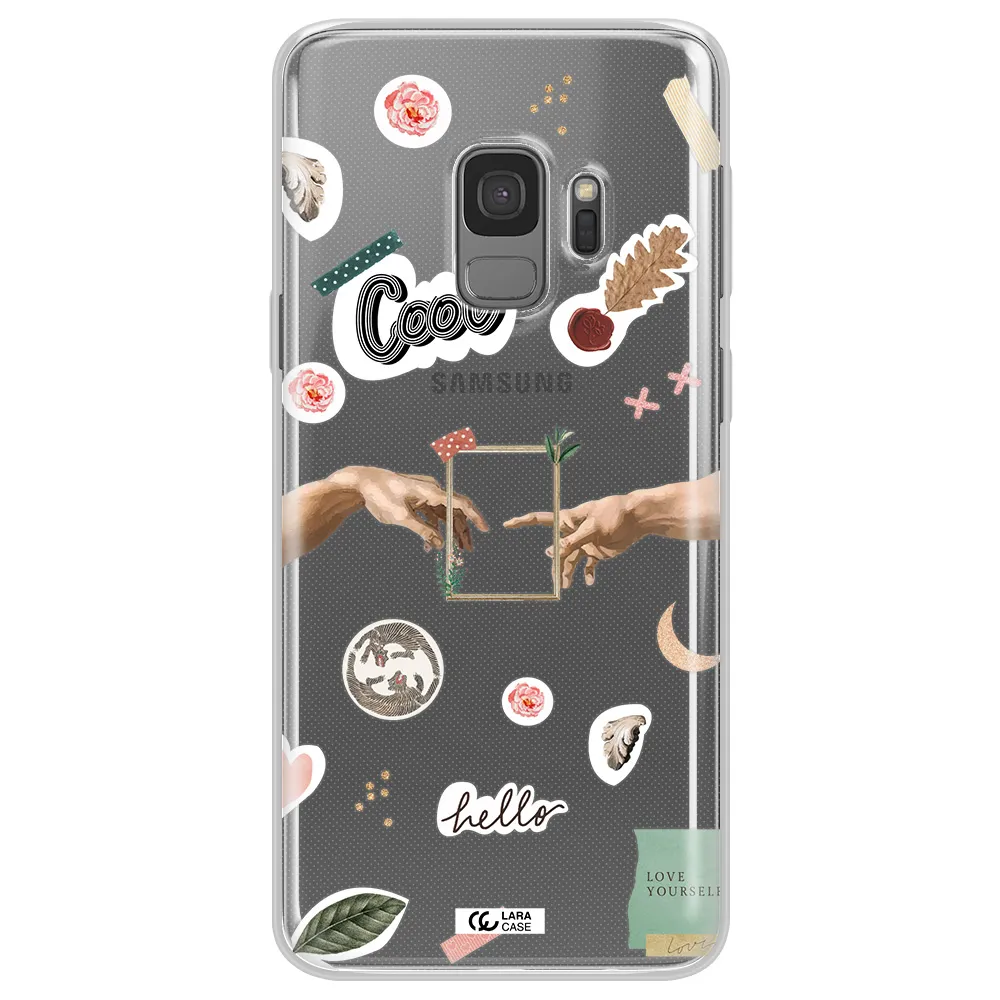 Creation Of Adam Samsung S9 Clear TPU Case