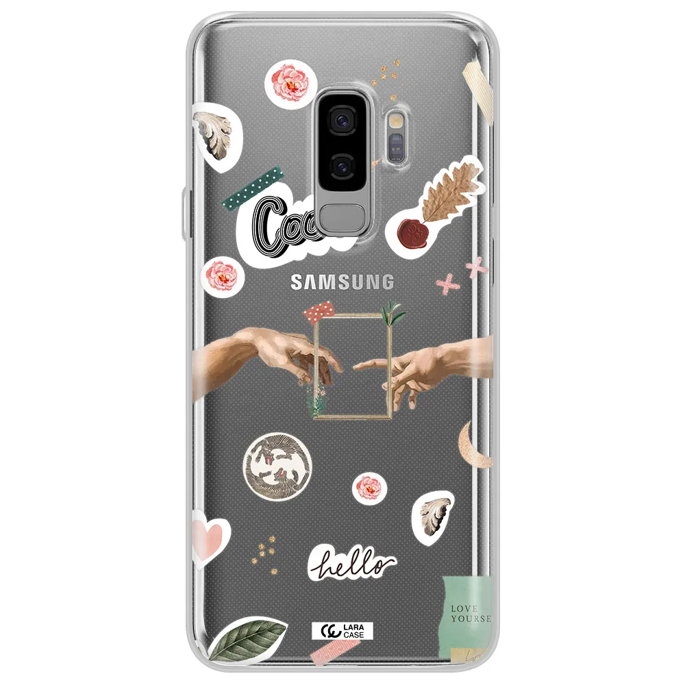 Creation Of Adam Samsung S9 Plus Clear TPU Case