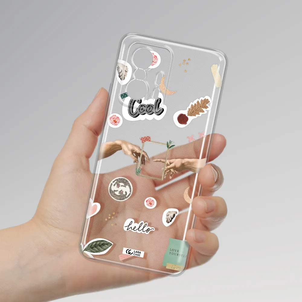 Creation Of Adam Xiaomi 11T Clear Tpu Case