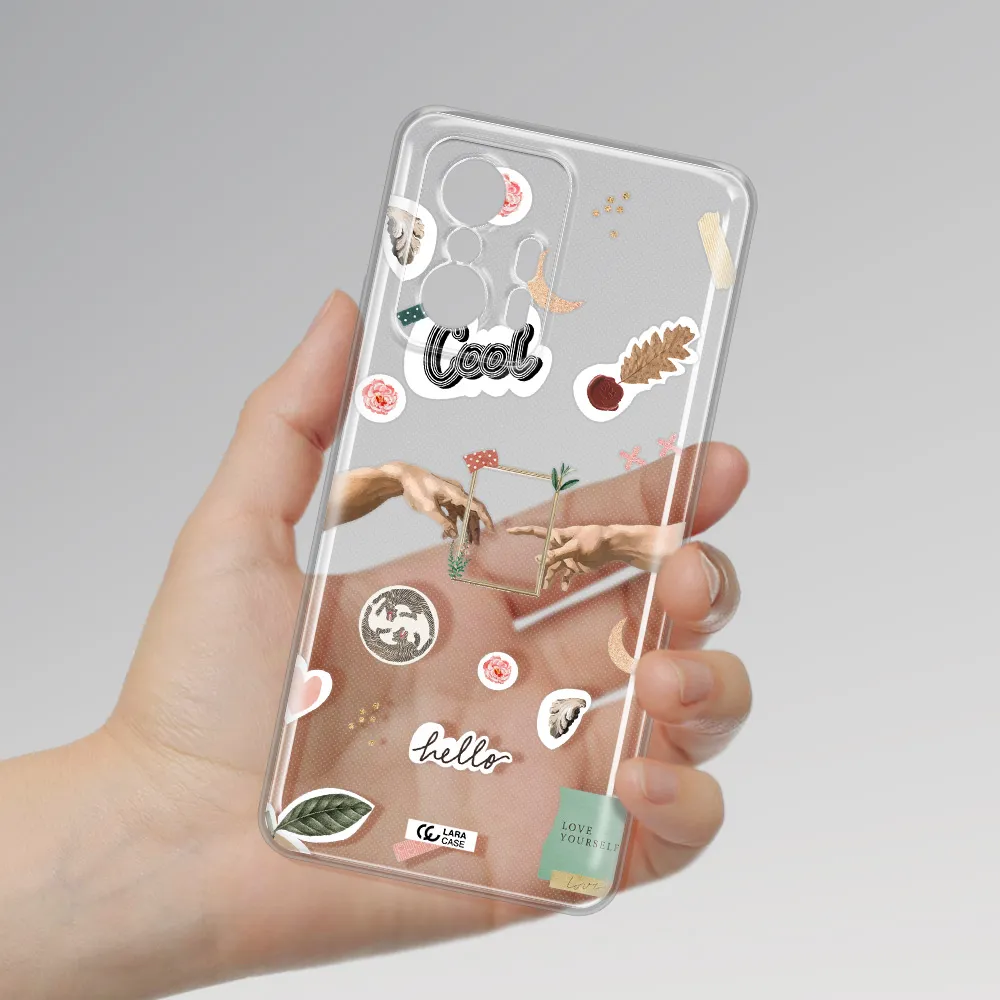 Creation Of Adam Xiaomi 11T Pro Clear Tpu Case