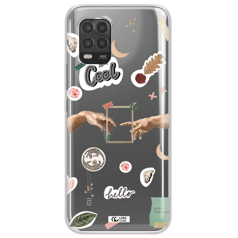 Creation Of Adam Xiaomi Mi 10 Lite Clear TPU Case