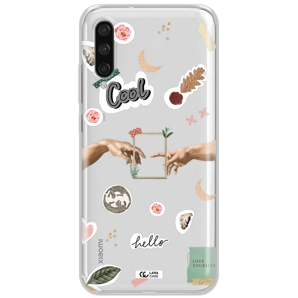 Creation Of Adam Xiaomi Mi A3 Clear Tpu Case
