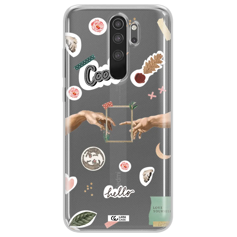 Creation Of Adam Xiaomi Note 8 Pro Clear TPU Case