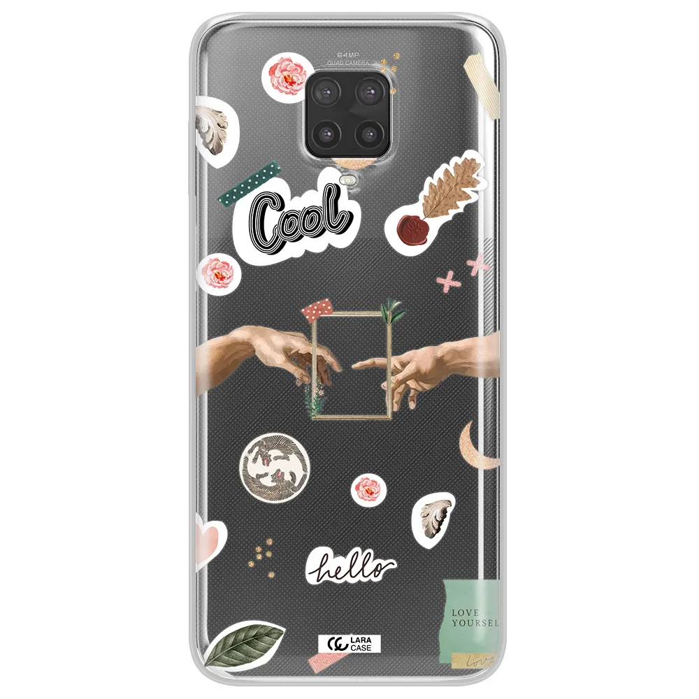 Creation Of Adam Xiaomi Note 9 Pro Clear TPU Case