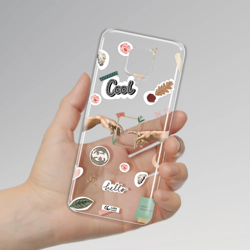 Creation Of Adam Xiaomi Note 9 Pro Clear TPU Case