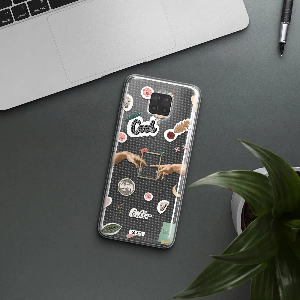 Creation Of Adam Xiaomi Note 9 Pro Clear TPU Case