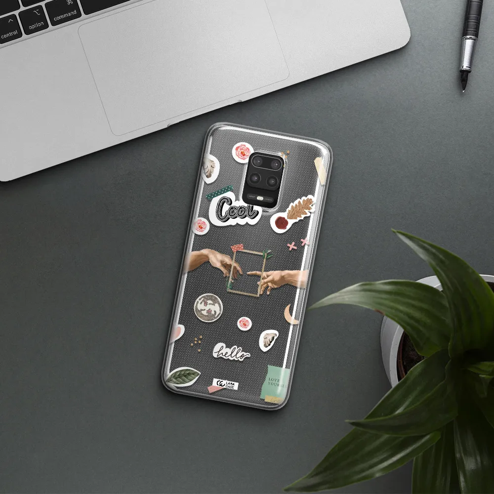 Creation Of Adam Xiaomi Note 9S Clear TPU Case