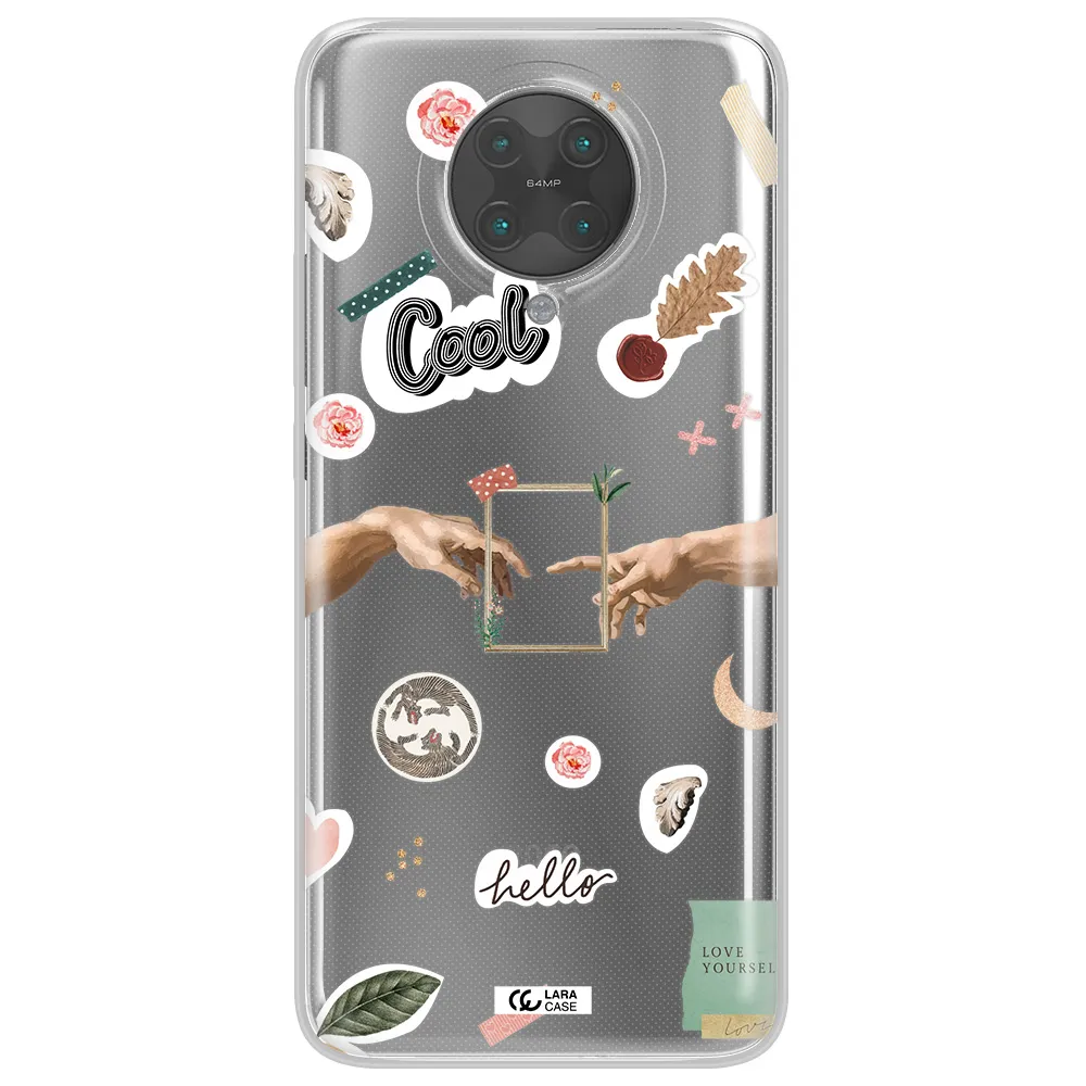 Creation Of Adam Xiaomi Poco F2 Pro Clear TPU Case