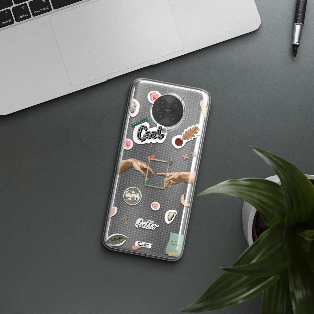 Creation Of Adam Xiaomi Poco F2 Pro Clear TPU Case