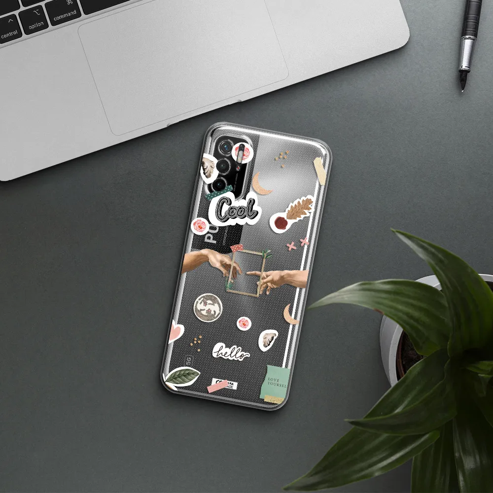 Creation Of Adam Xiaomi Poco M3 Pro Clear Tpu Case
