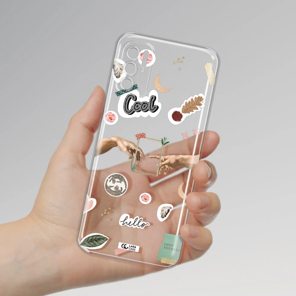 Creation Of Adam Xiaomi Poco M4 Pro 5G Clear Tpu Case