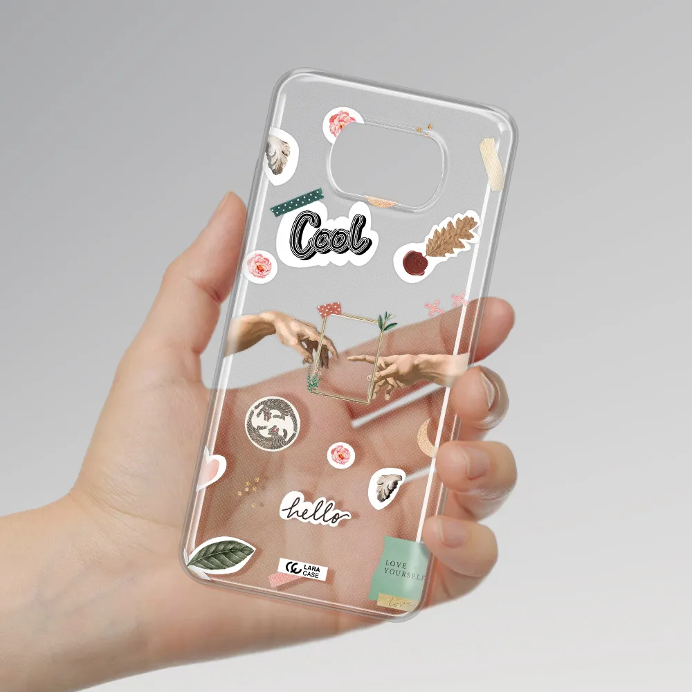 Creation Of Adam Xiaomi Poco X3 Clear TPU Case