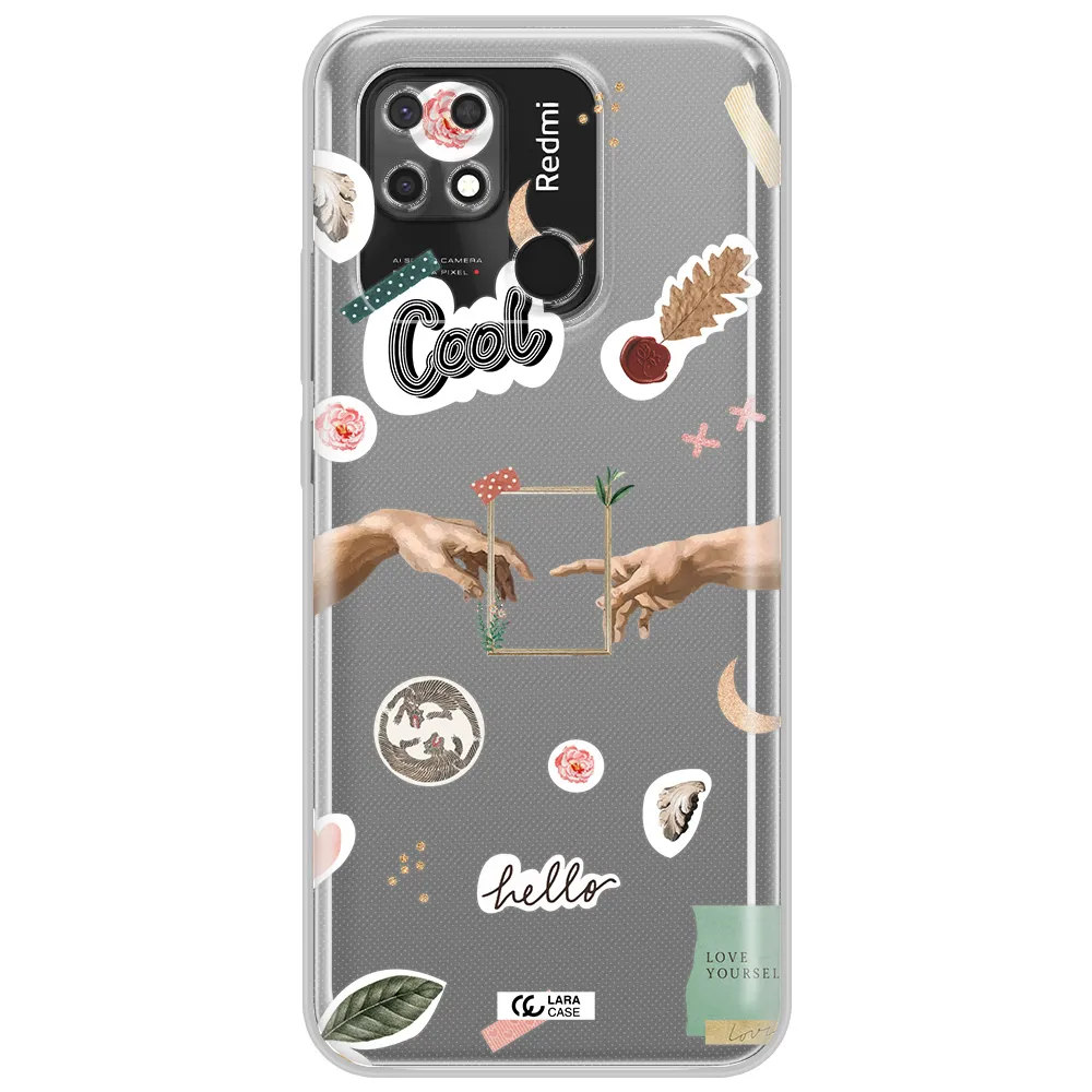 Creation Of Adam Xiaomi Redmi 10C Clear TPU Case