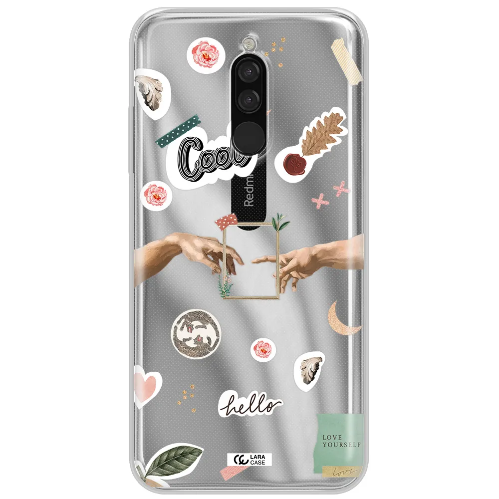 Creation Of Adam Xiaomi Redmi 8 Clear Tpu Case