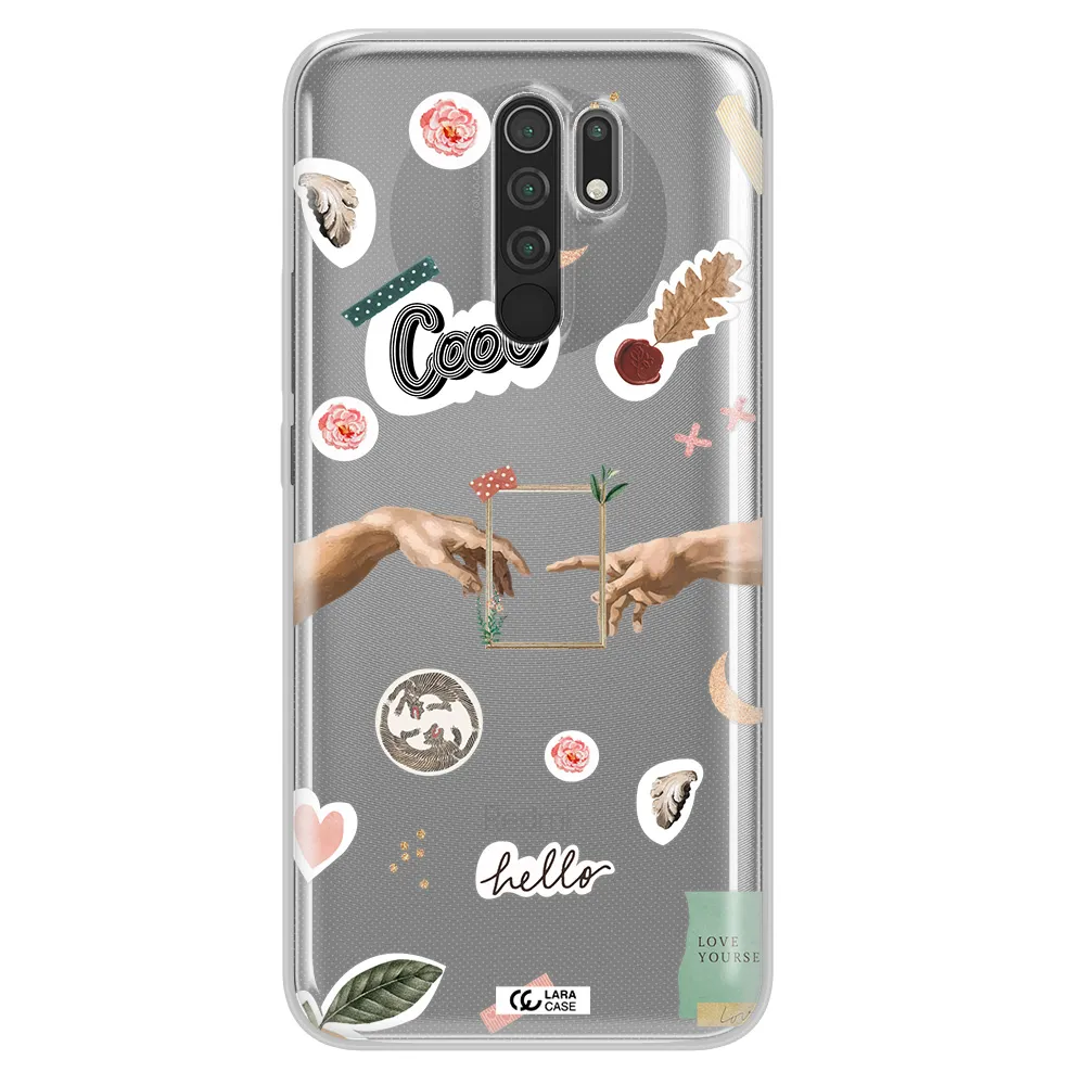 Creation Of Adam Xiaomi Redmi 9 Clear TPU Case