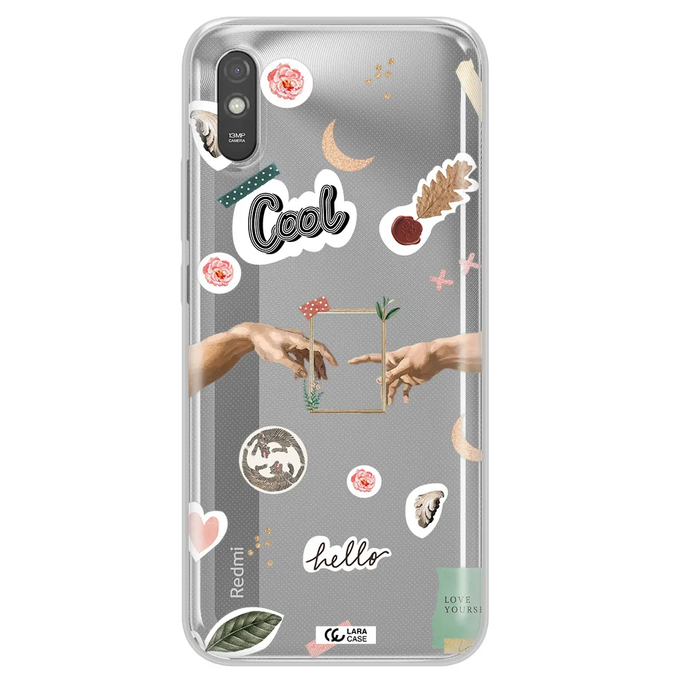 Creation Of Adam Xiaomi Redmi 9A Clear TPU Case