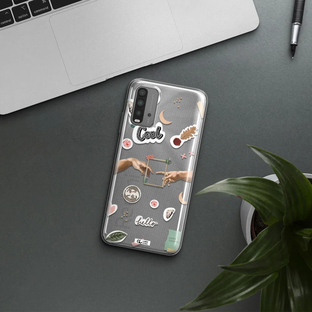 Creation Of Adam Xiaomi Redmi 9T Clear TPU Case