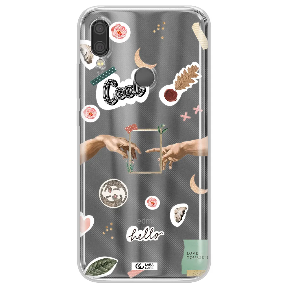 Creation Of Adam Xiaomi Redmi Note 7 Clear TPU Case