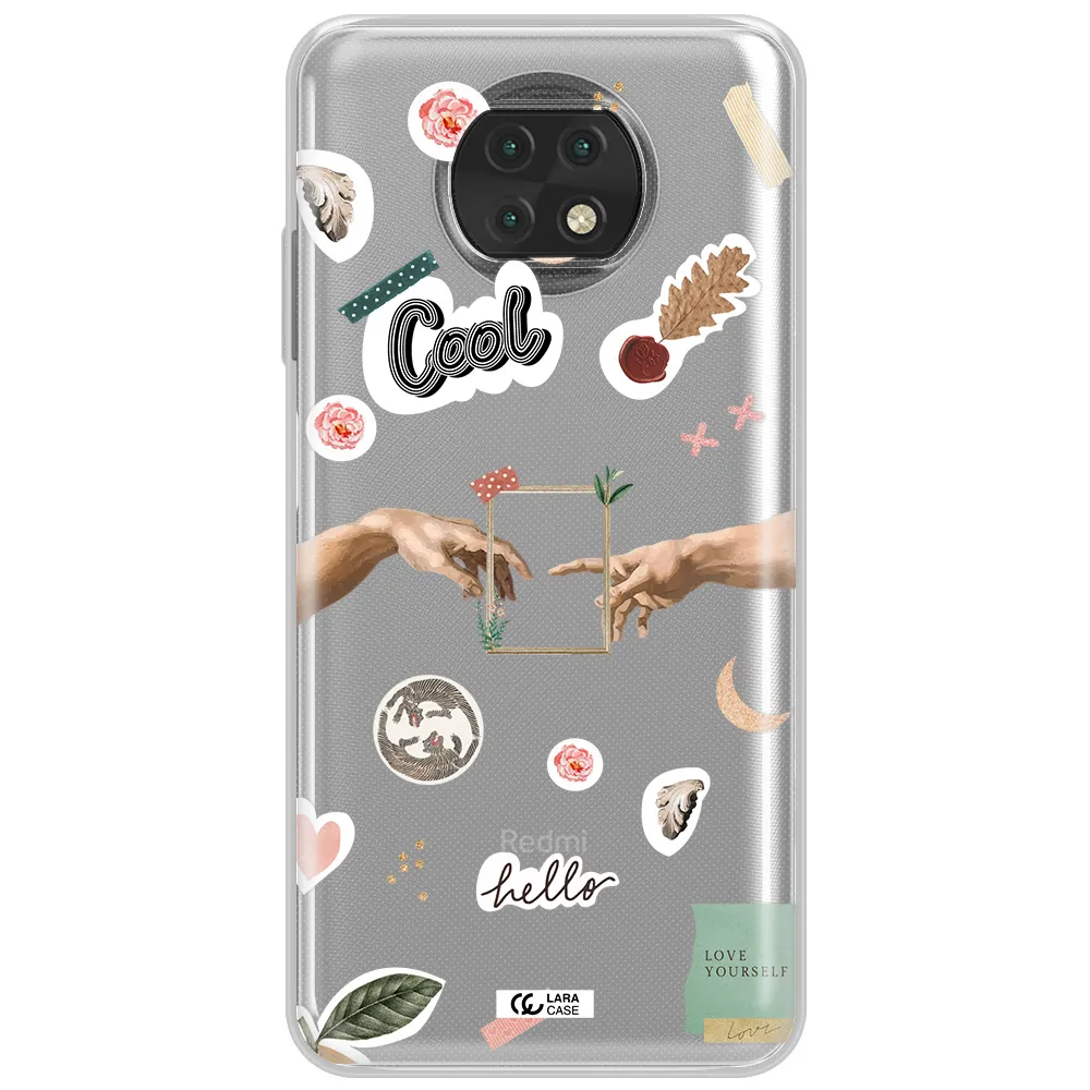 Creation Of Adam Xiaomi Redmi Note 9T Clear Tpu Case