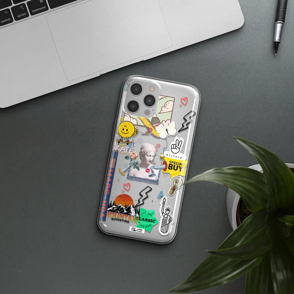 Usa Symbols Apple iPhone 12 pro Clear TPU Case