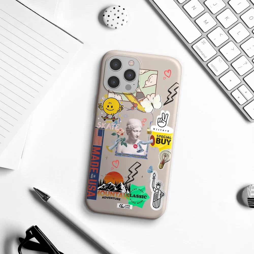 Usa Symbols Apple iPhone 12 pro max Silicone Stone Case