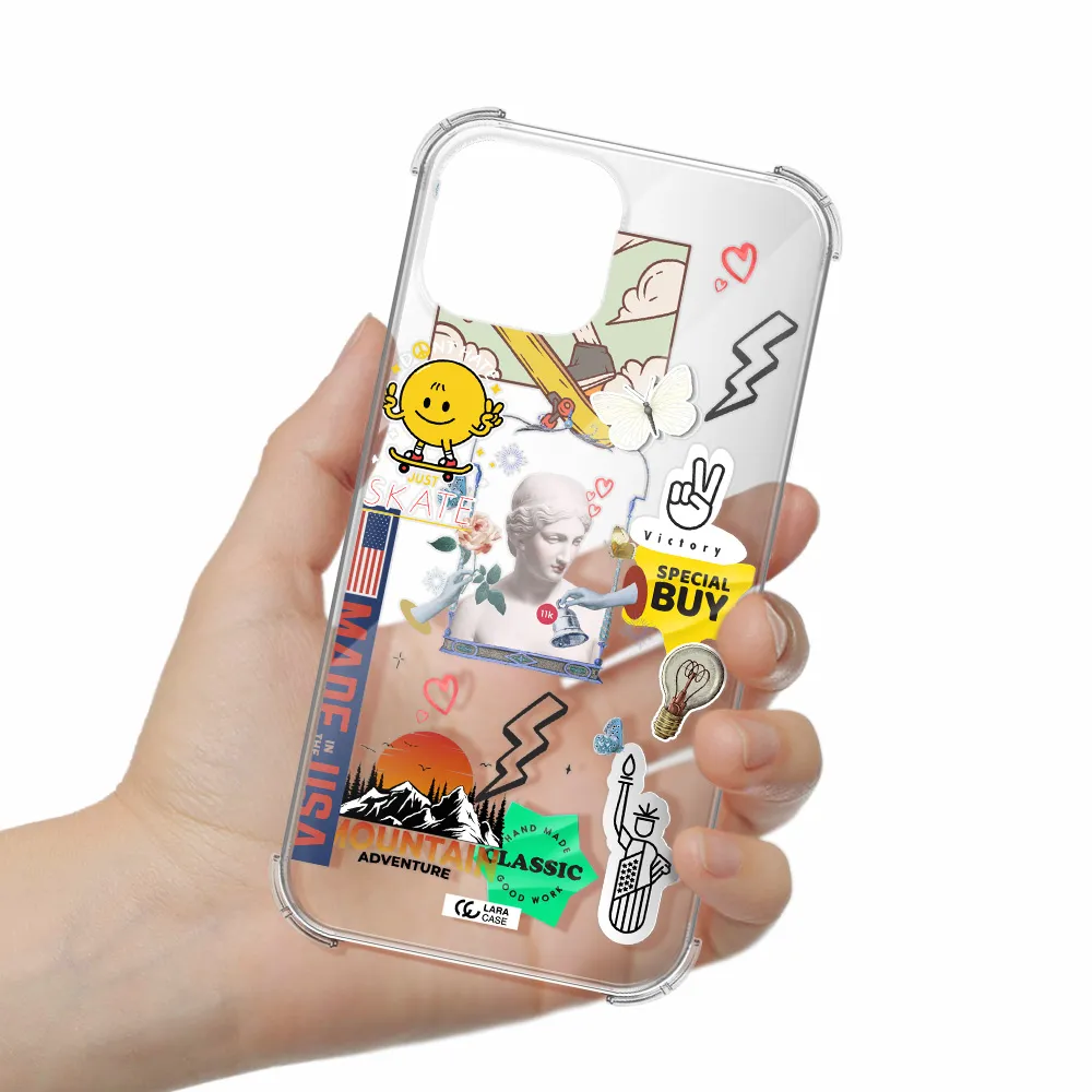 Usa Symbols Apple iPhone 13 Clear PC Case