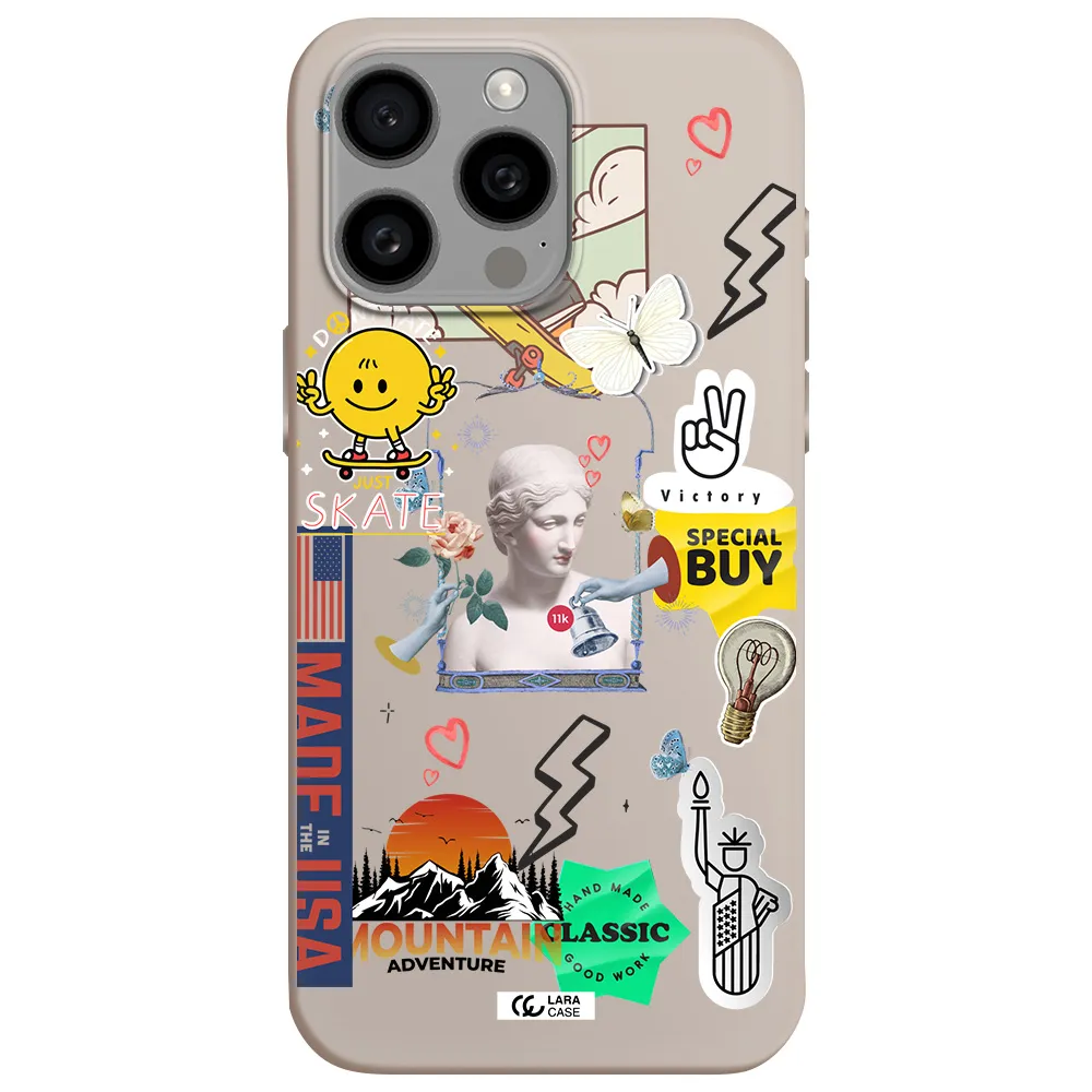 Usa Symbols Apple Iphone 15 Pro max Silicone Stone Case