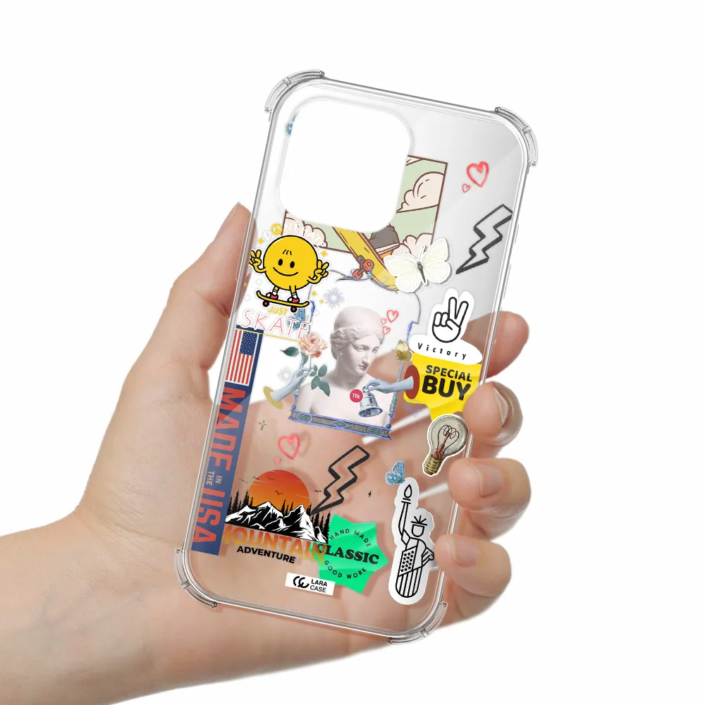Usa Symbols Apple Iphone 16 Pro Max Clear Pc Case