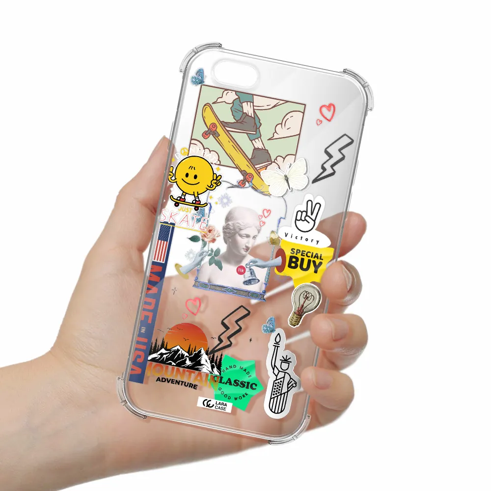 Usa Symbols Apple iPhone 6 Clear PC Case