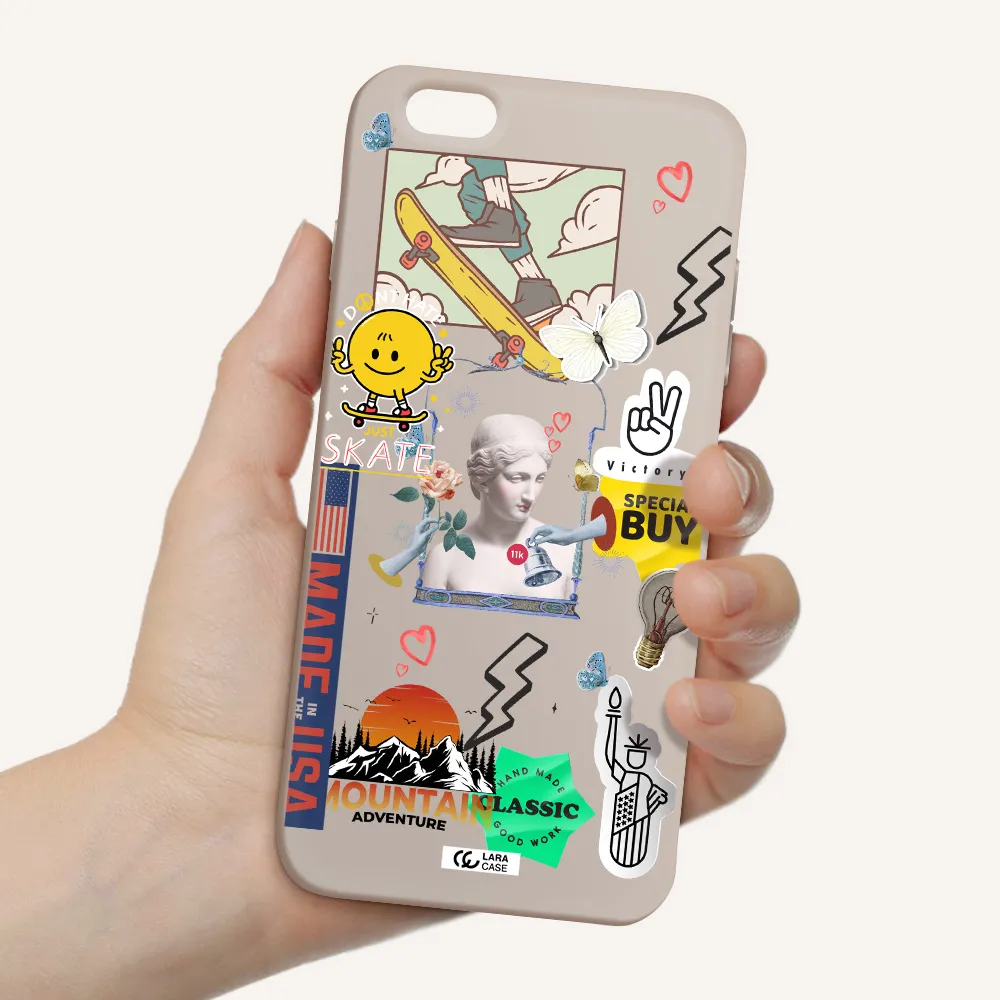 Usa Symbols Apple iPhone 6 plus Silicone Stone Case