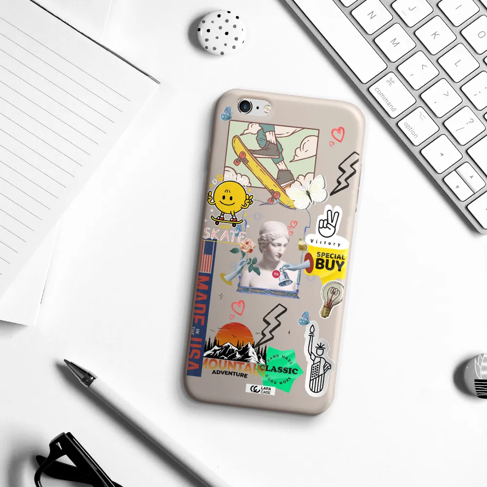 Usa Symbols Apple iPhone 6 plus Silicone Stone Case