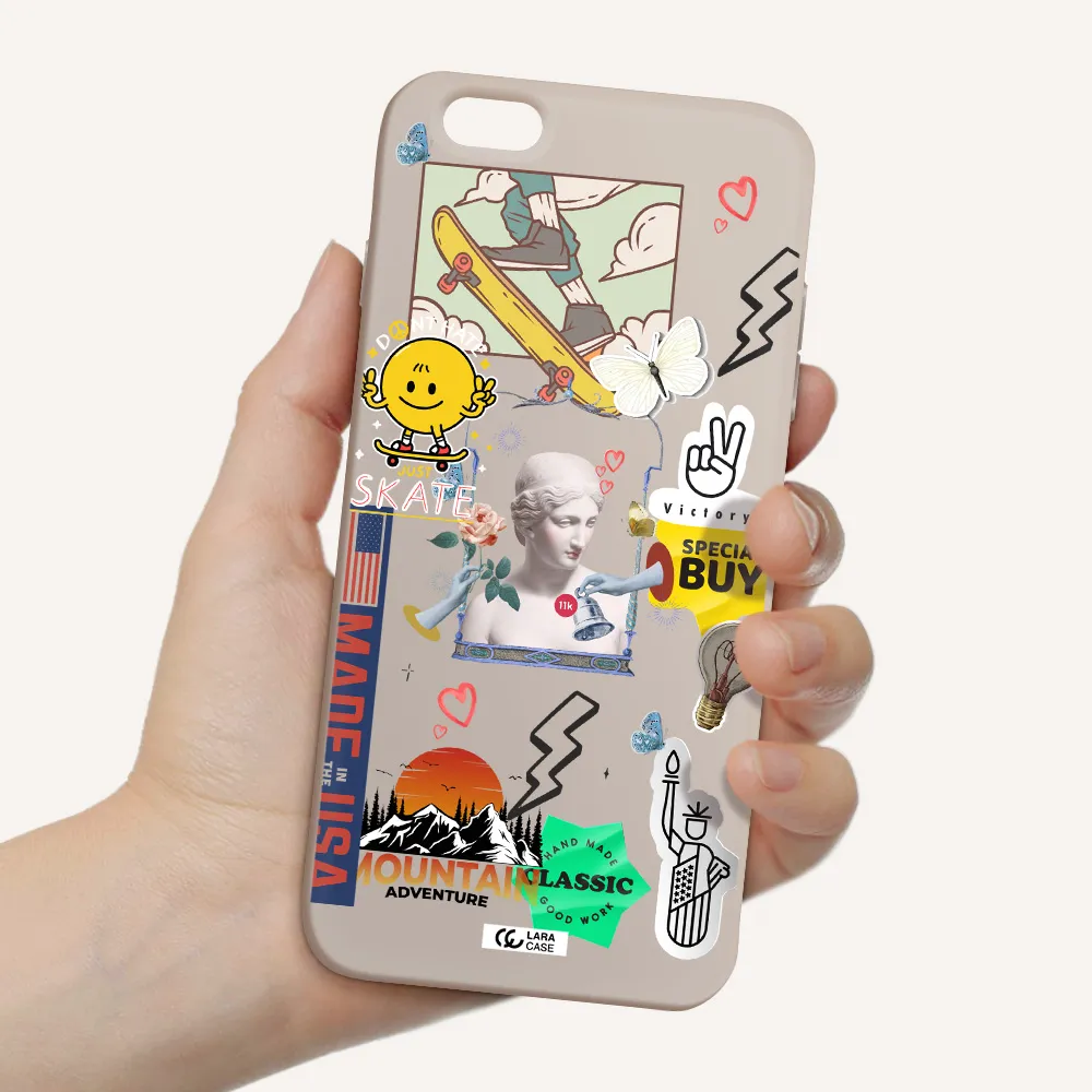 Usa Symbols Apple iPhone 6 s plus Silicone Stone Case