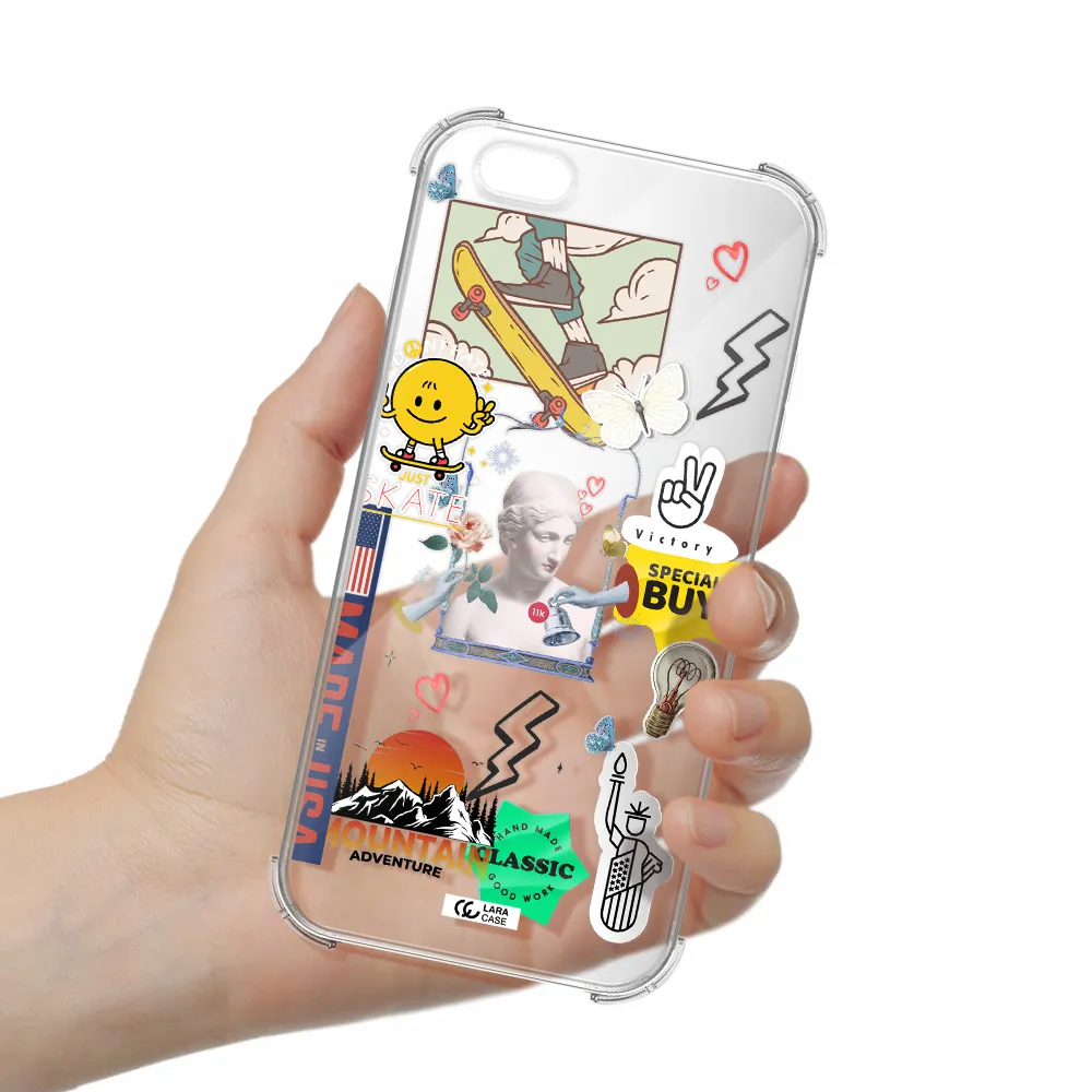 Usa Symbols Apple iPhone 6S Clear PC Case