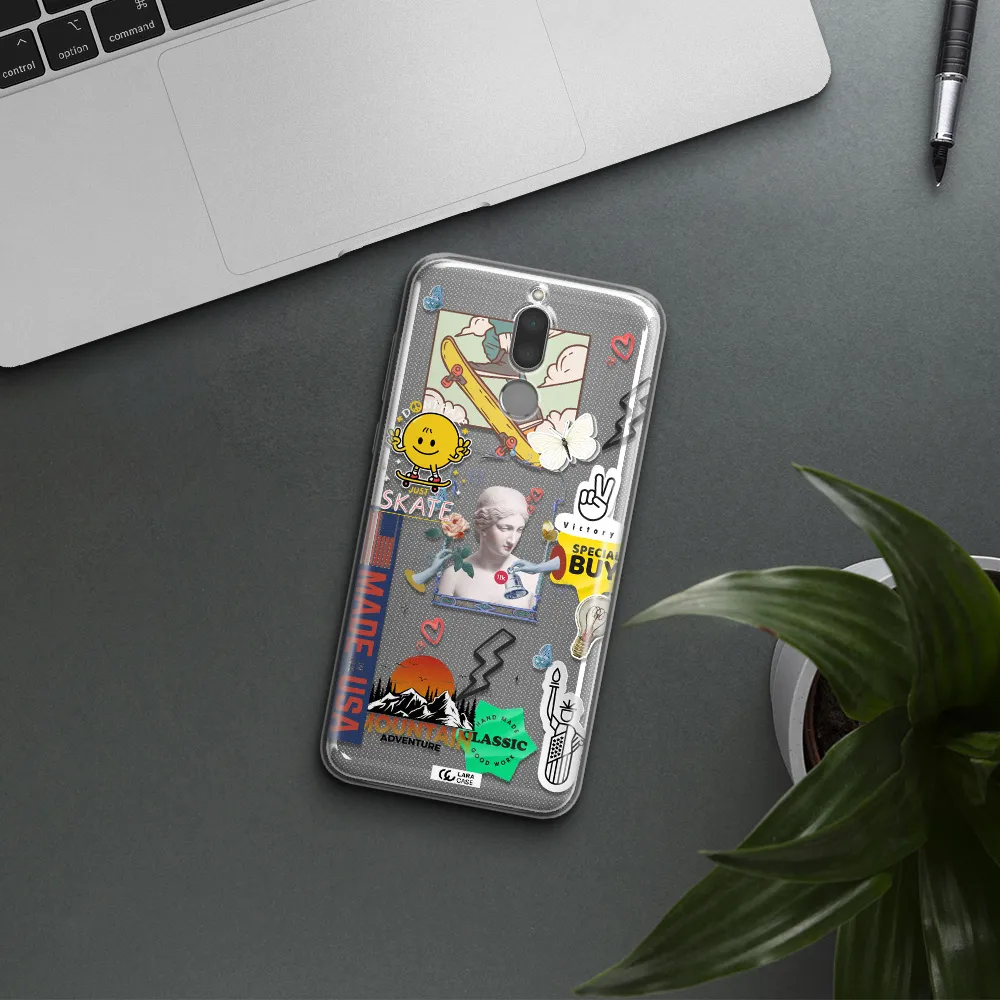 Usa Symbols Huawei Mate 10 Lite Clear TPU Case