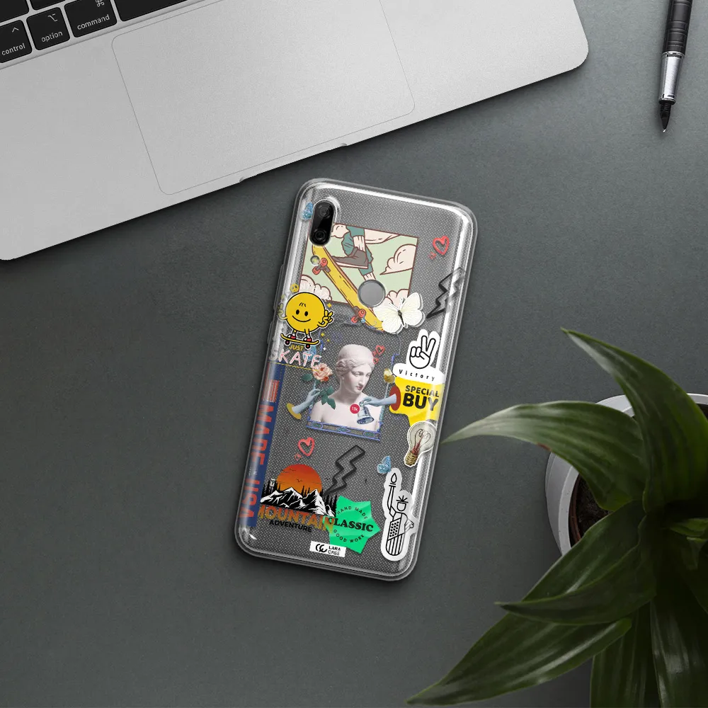 Usa Symbols Huawei P Smart Z Clear TPU Case