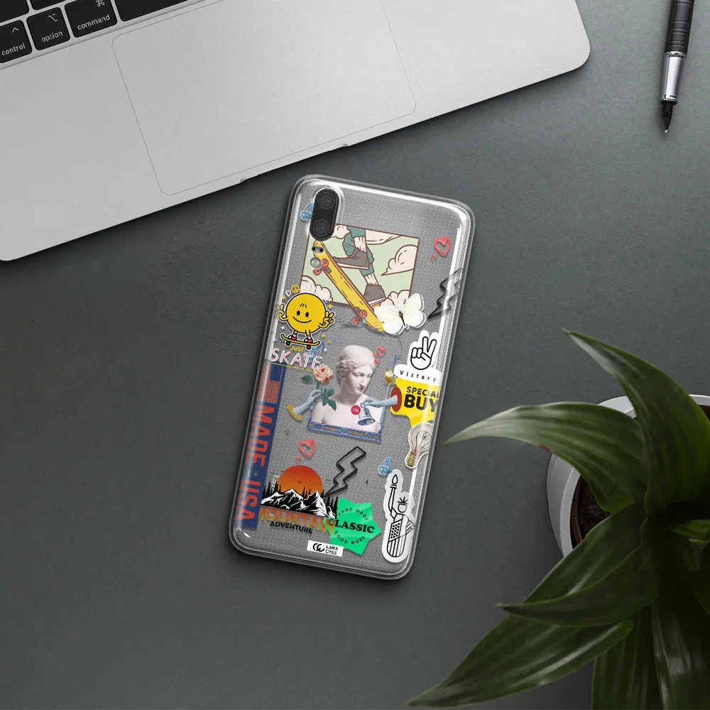 Usa Symbols Huawei P20 Clear TPU Case