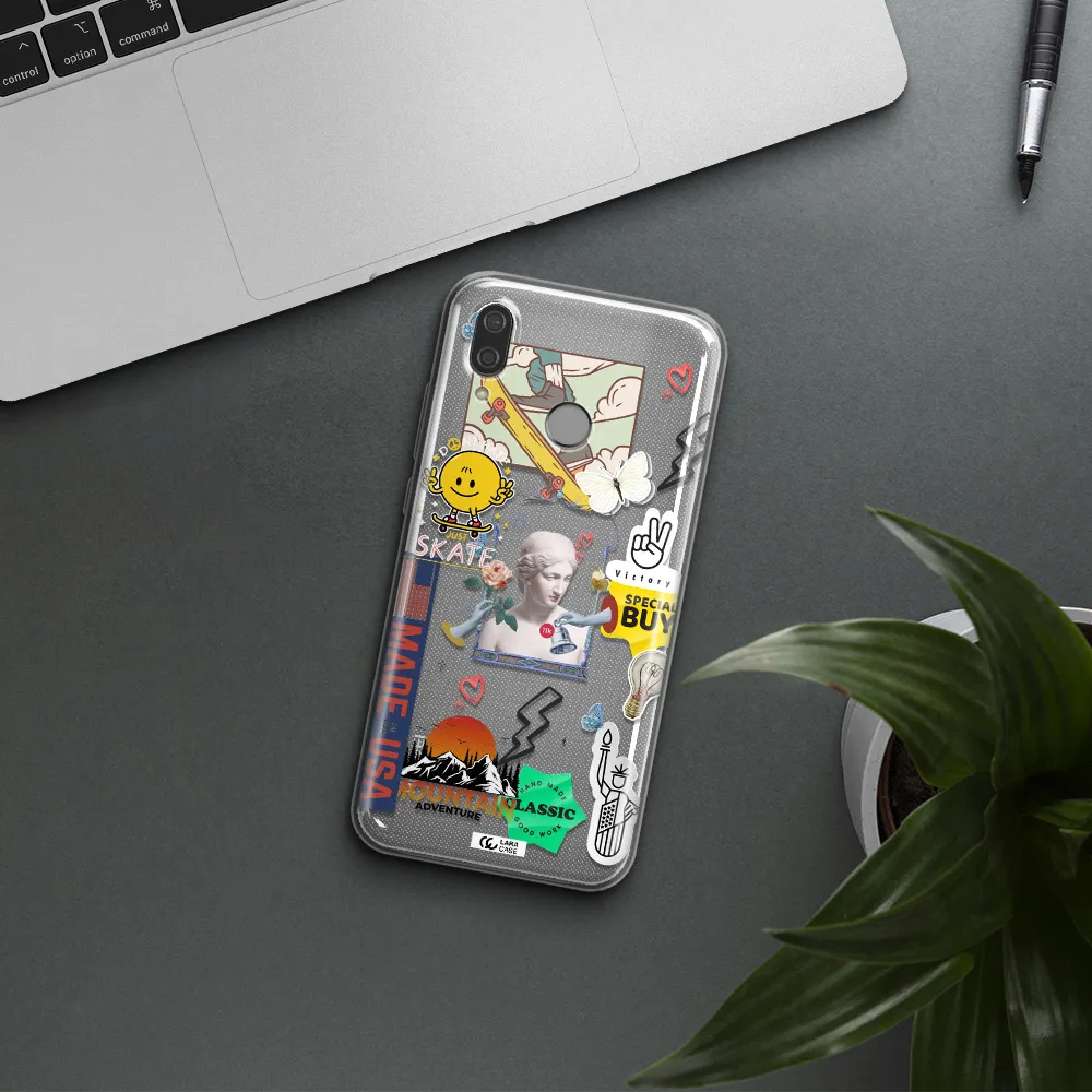 Usa Symbols Huawei P20 Lite Clear TPU Case