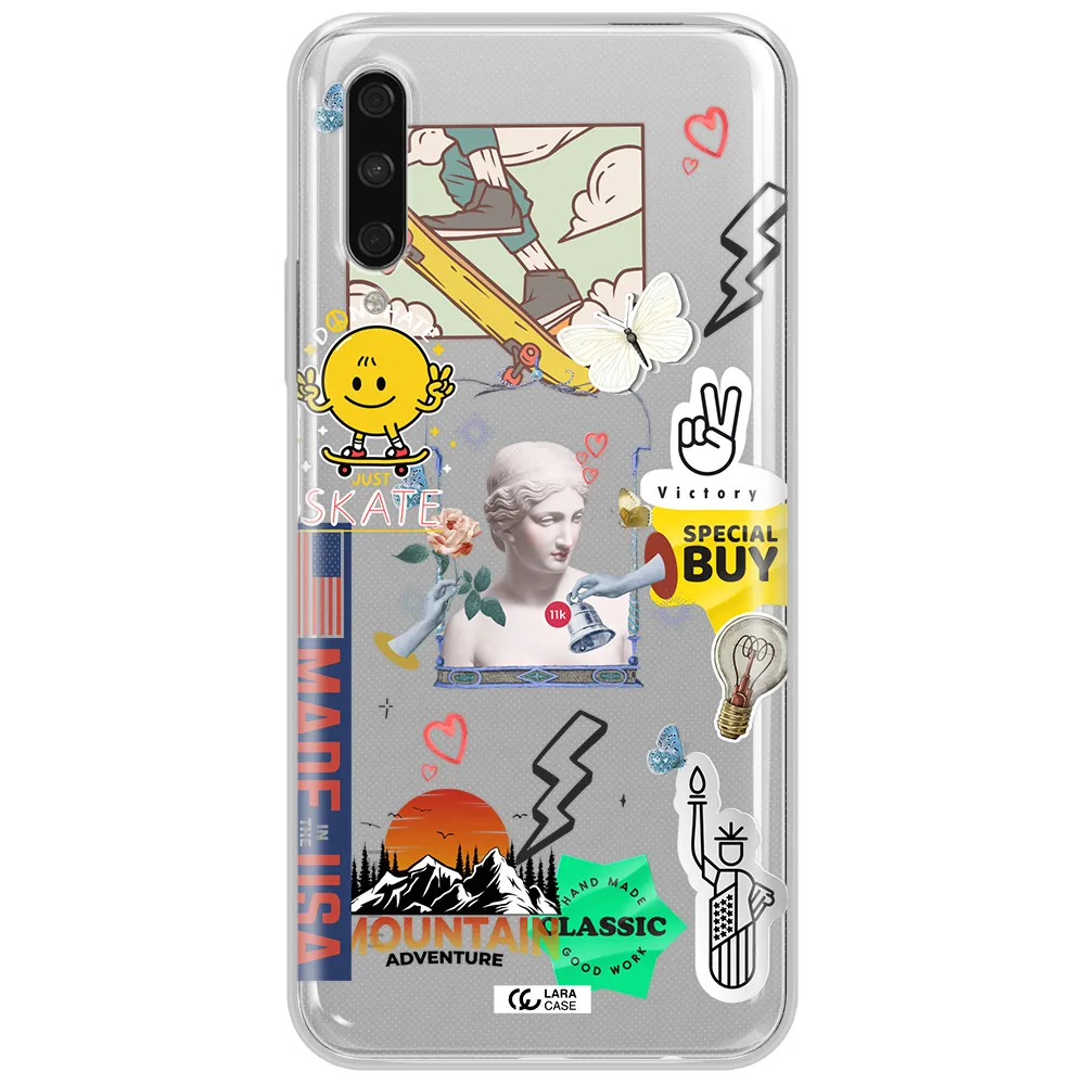 Usa Symbols Huawei Y9S Clear Tpu Case