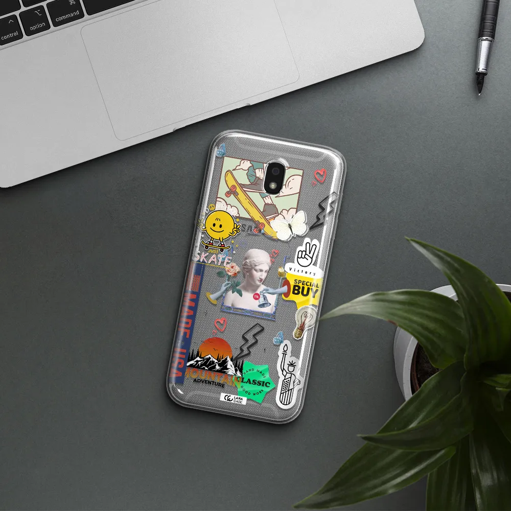 Usa Symbols Samsung J5 2017 Clear TPU Case