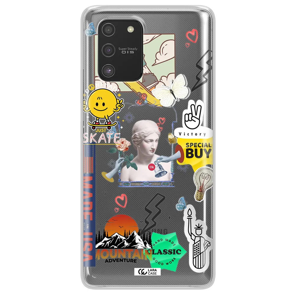 Usa Symbols Samsung S10 Lite Clear TPU Case