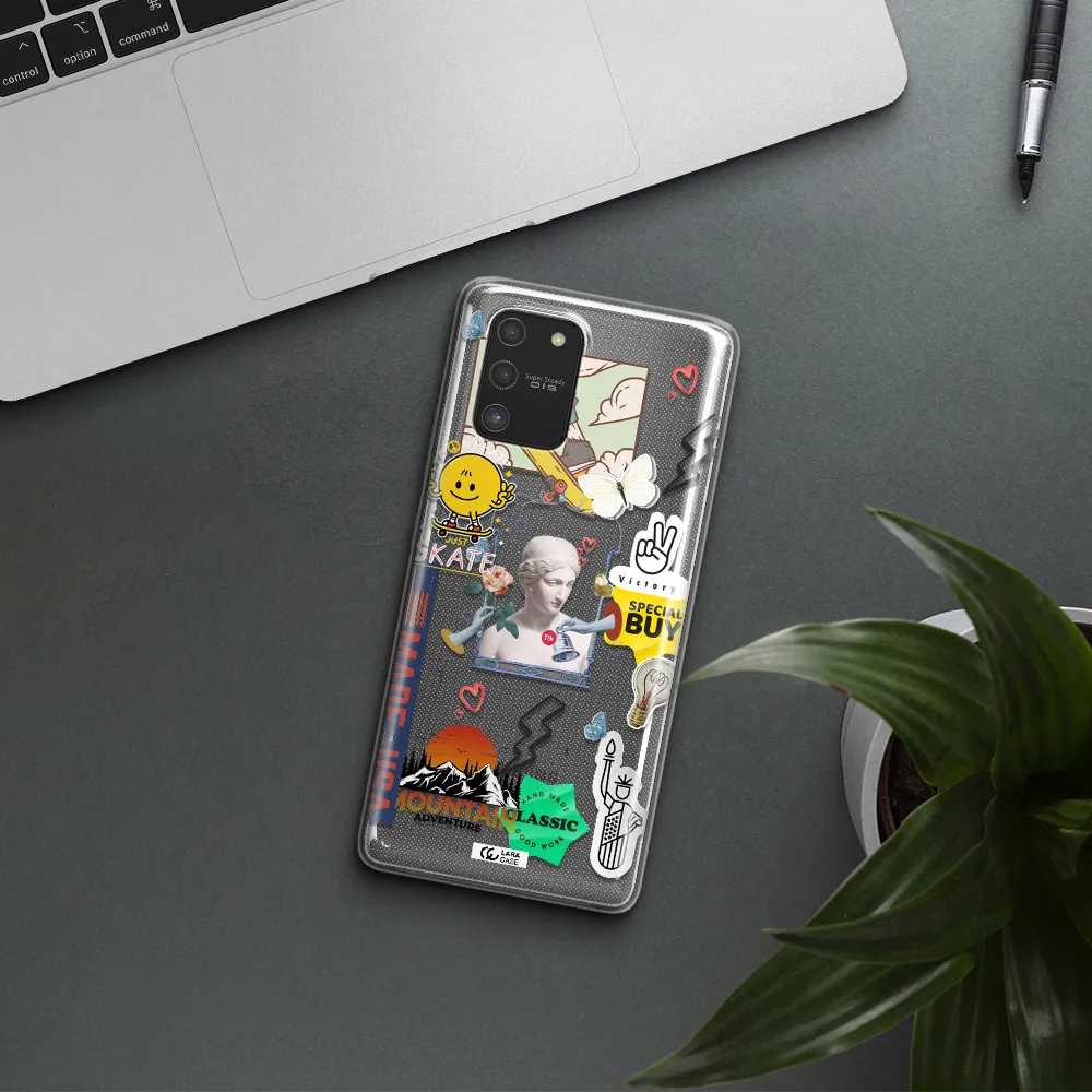 Usa Symbols Samsung S10 Lite Clear TPU Case