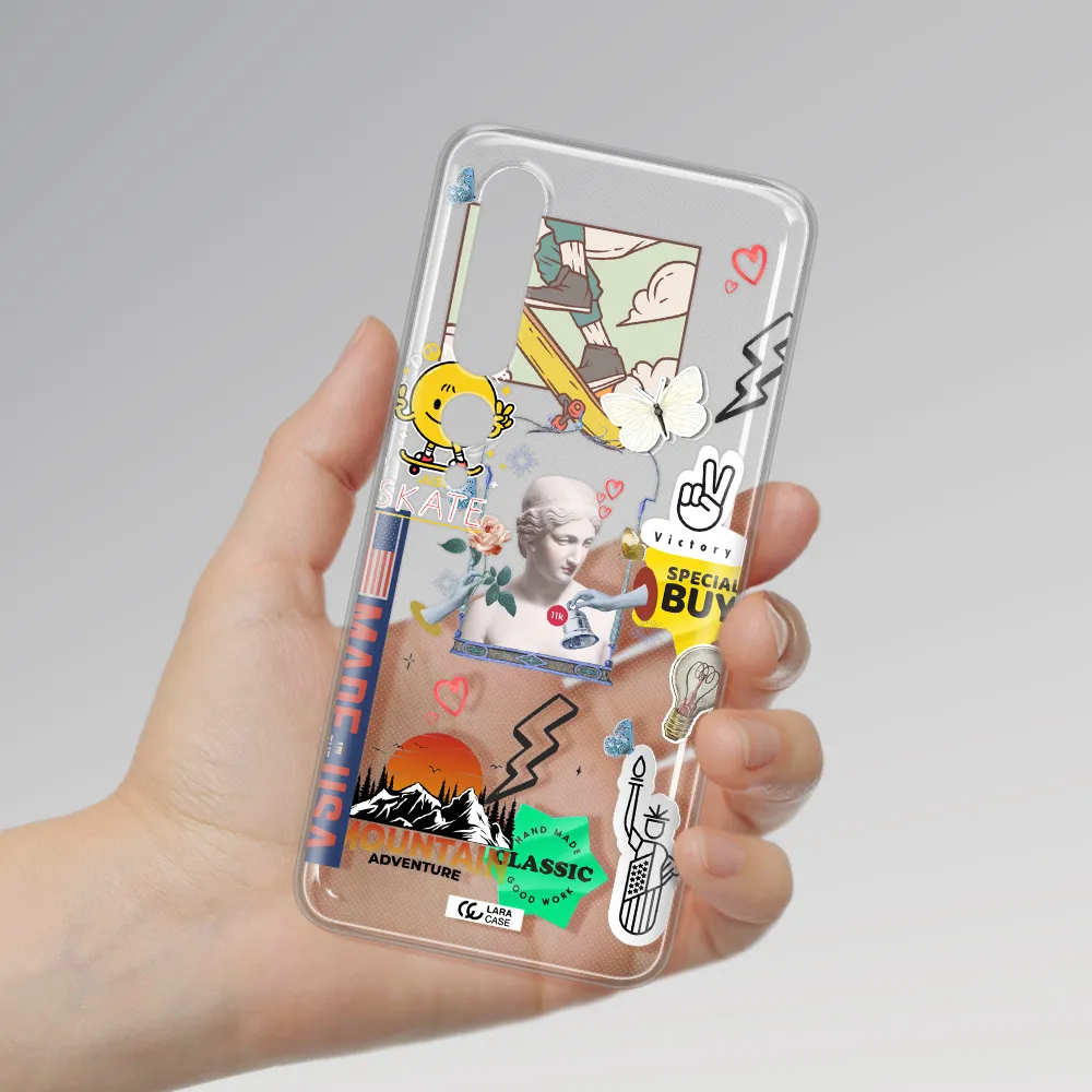 Usa Symbols Xiaomi Mi 10 Pro Clear TPU Case